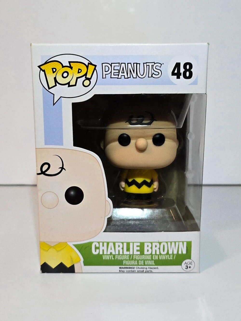 Charlie Brown Funko Pop! #48 Peanuts Cartoon Collectible Vinyl Figure